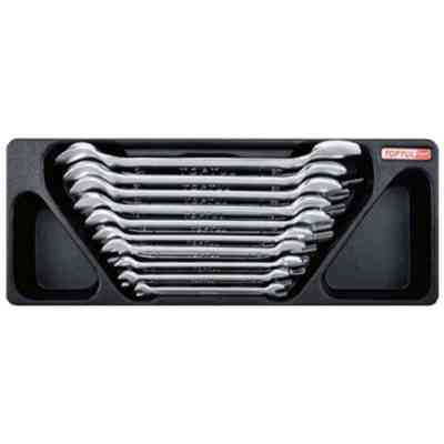 Ключ Toptul рожковый 6-27мм 10 шт. (в ложементе) (GAAT1003) Винница