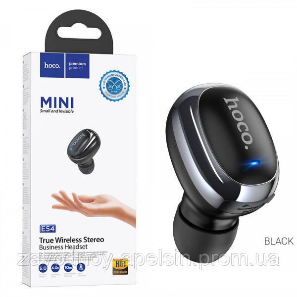 Гарнітура моно bluetooth hoco E54 Одеса - фото 1