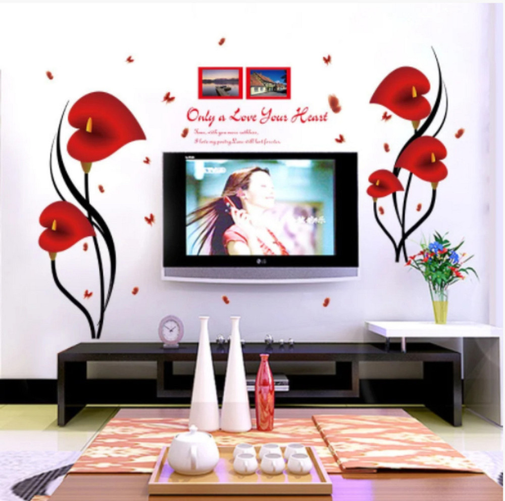 Виниловая наклейка на стену Антуриум Киев - изображение 5