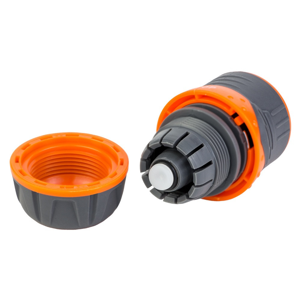 Конектор 1⁄2" швидкознімний для шланга 1⁄2" аквастоп із замком (ABS+TPR) FLORA (5015434) Київ - фото 5