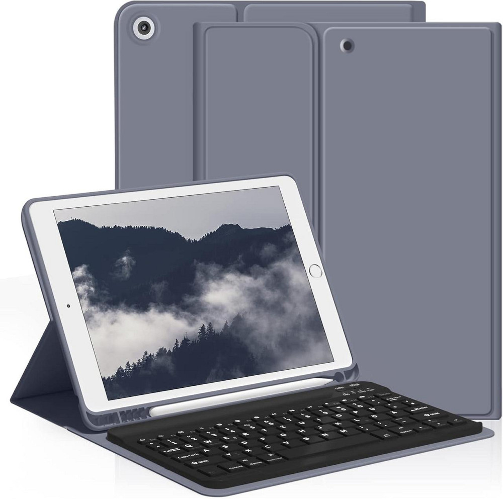Защитный чехол с Bluetooth клавиатурой для iPad 10.2 (2019/20/21)/pro10.5(2017)/Air 3 10.5 Днепр - изображение 1