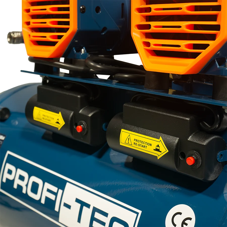 Потужний компресор безмасляний PROFI-TEC OFC-50.4 (50 л, 2.2 кВт, 475 л/хв) 007822 Київ - фото 8