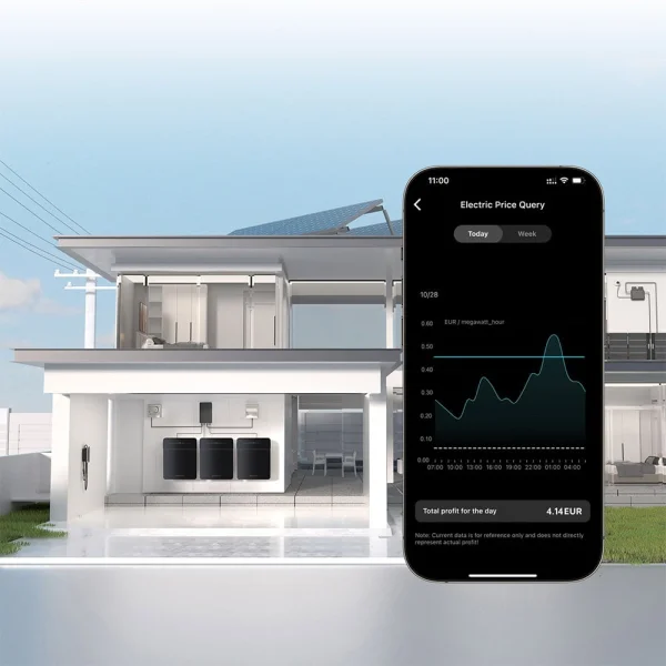 Система накопичення енергії All-in-one Venus E 3.0 Marstek 5120Wh 2500 W 51,2V 100AH Чорний Вінниця - фото 8