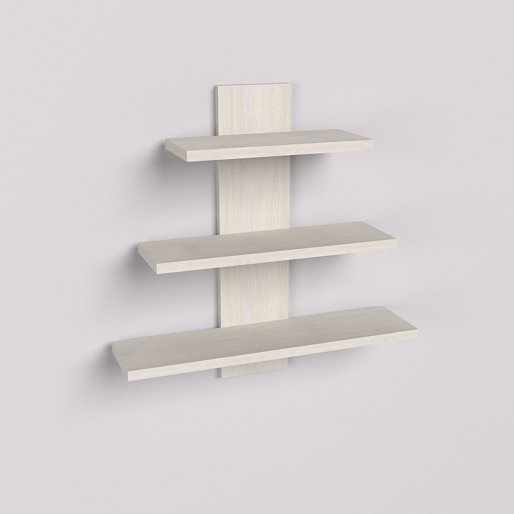 Полка навесная П-1, Дуб Шамоні Світлий, 500/140/500 Львов - изображение 1