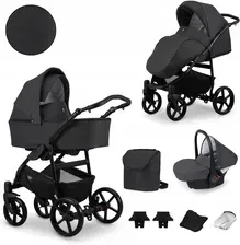 Детская коляска Kunert Mata Grafit Głęboko Spacerowy + Fotelik Киев