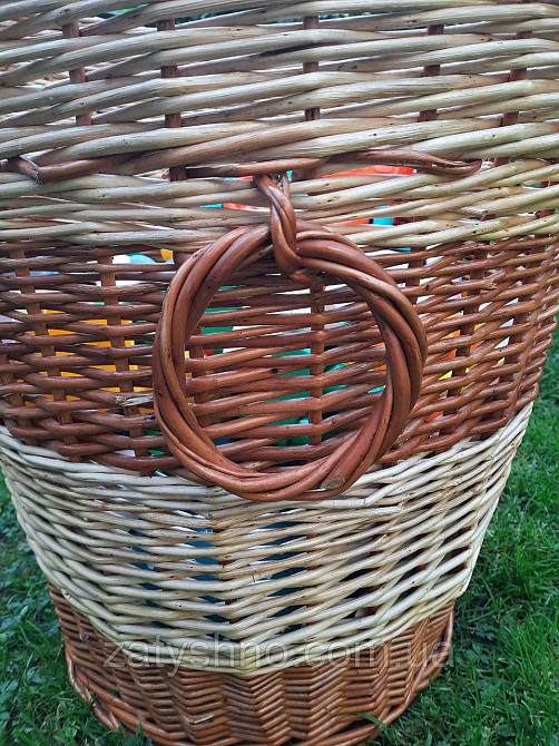 Корзина плетеная большая, для игрушек Киев - изображение 6