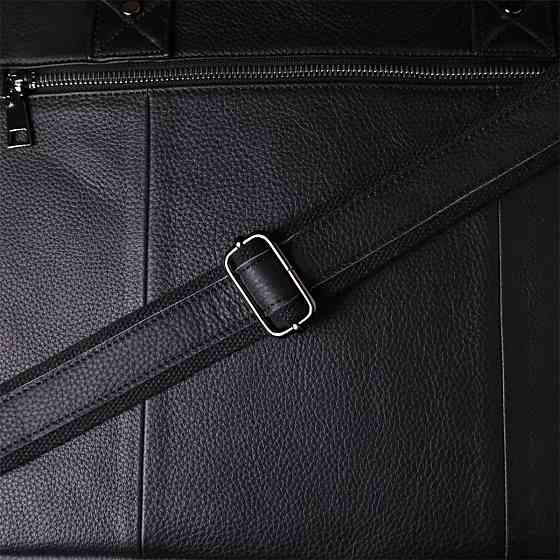 Портфель для мужчин из натуральной кожи Vintage 23042 Черный Киев