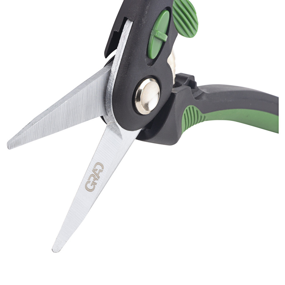 Grad Секатор для цветов 225мм регулятор раскрытия GRAD (5021635) Коломия - фото 2