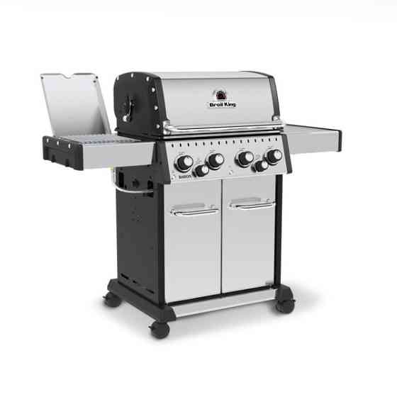 Газовий гриль Broil King Baron S490 NEW INFRARED нерж с підсвіткою 875983 Код: 009090 Рівне