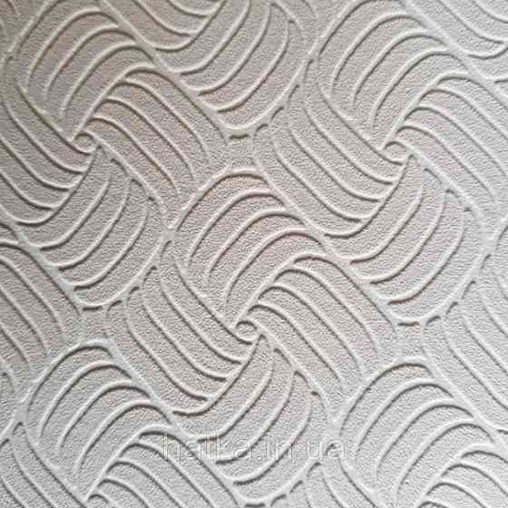 Шпалери вінілові Lutece Melody 51197313 геометрія смуги фігури структурні рожеві Київ