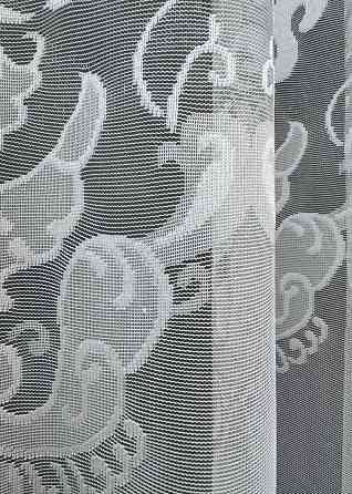 Тюль VR-Textil 1263т Жакард Білий 300х270 см (40-073) Київ