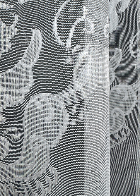 Тюль VR-Textil 1263т Жакард Білий 300х270 см (40-073) Київ - фото 5