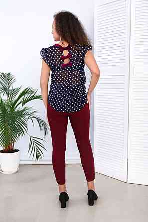 Жіночий брючний костюм «Трініті» оптом | Норма | Розпродаж моделі Бордовий, 42 Київ