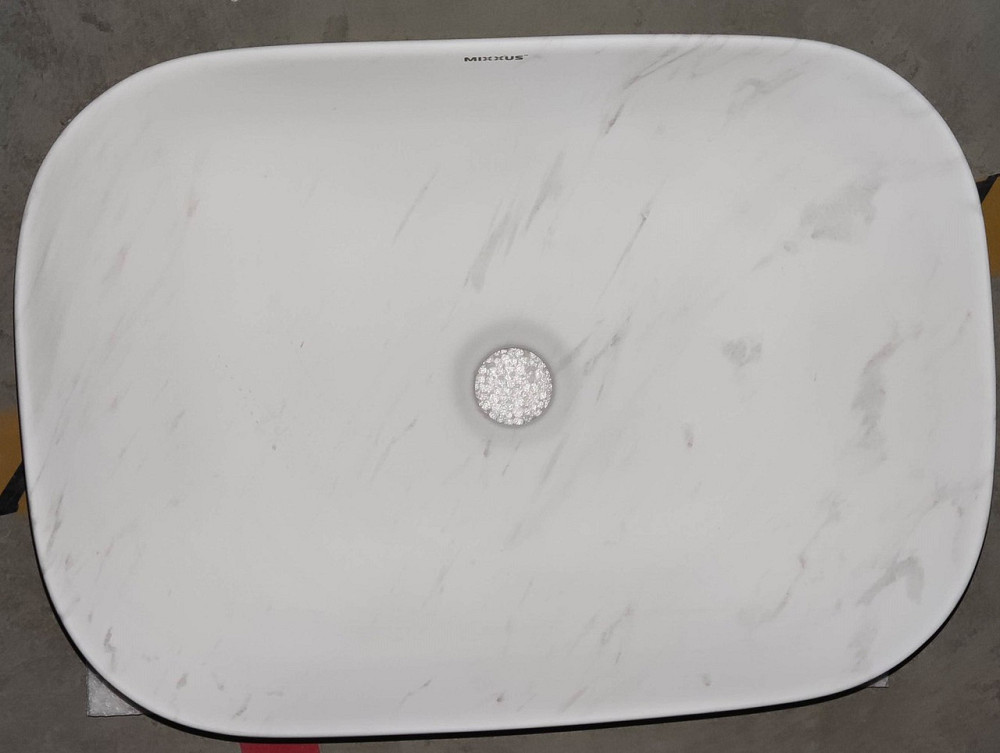 Раковина накладна Mixxus Premium DIVERSE-0112 MARBLE 455х325х135mm   ( MP6543 ) 37117 Харьков - изображение 5