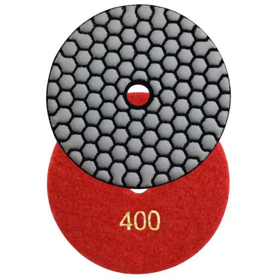 Диск для сухого шліфування на липучці 50 мм №400, черепашка 400 Grit (620022209) Київ