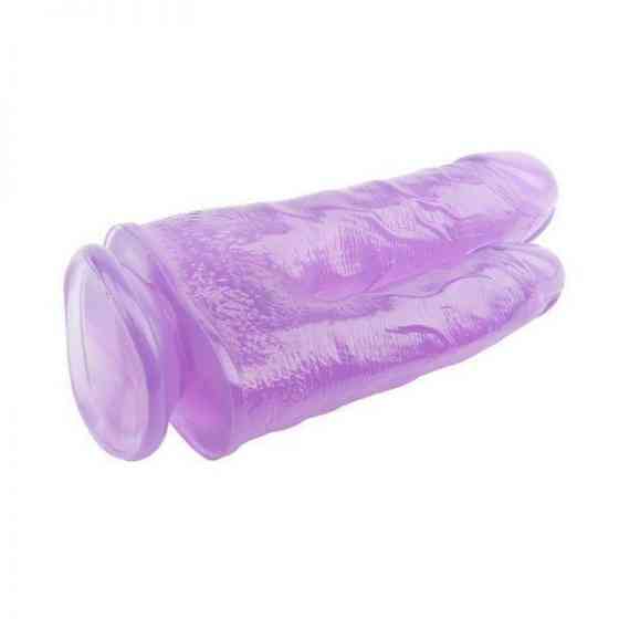 Фалоімітатор подвійний 7.9 Inch Dildo, Purple Sex Aura Київ