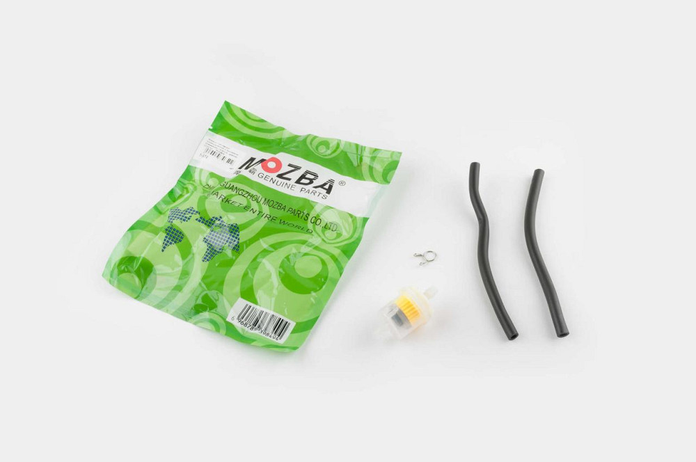 Фільтр паливний циліндричний з паперовим елементом (+магніт, шланги, хомути) Мукачево - фото 1