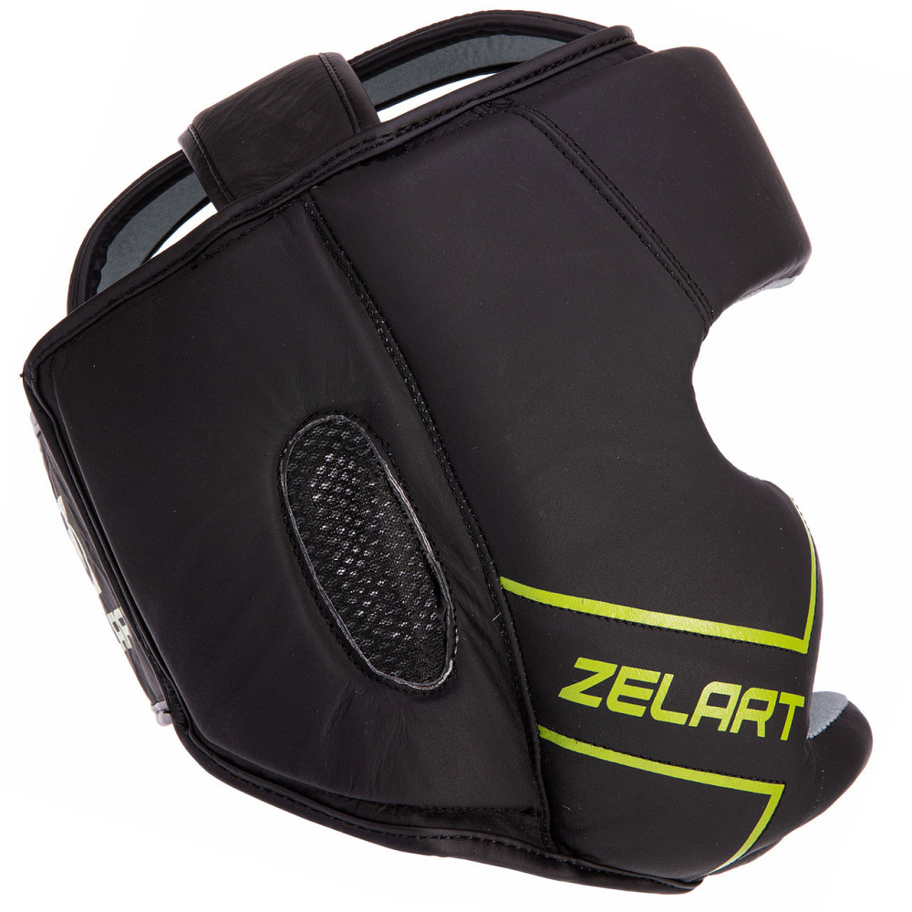 Шлем боксерский с полной защитой кожаный Zelart-3151 Шлемы для бокса и единоборств Киев - изображение 2