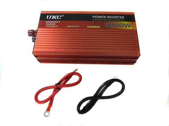 Перетворювач авто інвертор UKC 12V-220V AR 3000W c функції плавного пуску Вінниця