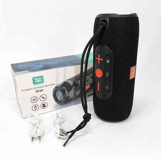 Bluetooth стерео колонка з радіо TG341, Переносна колонка для вулиці, EX-515 Переносні колонки Київ