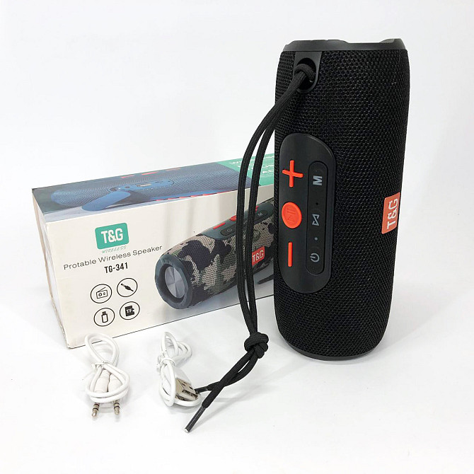 Bluetooth стерео колонка з радіо TG341, Переносна колонка для вулиці, EX-515 Переносні колонки Київ - фото 3