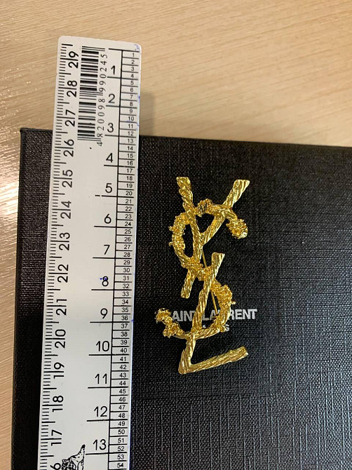 Сен Лоран брошка / Yves Saint Laurent стильная брошка Одесса - изображение 3