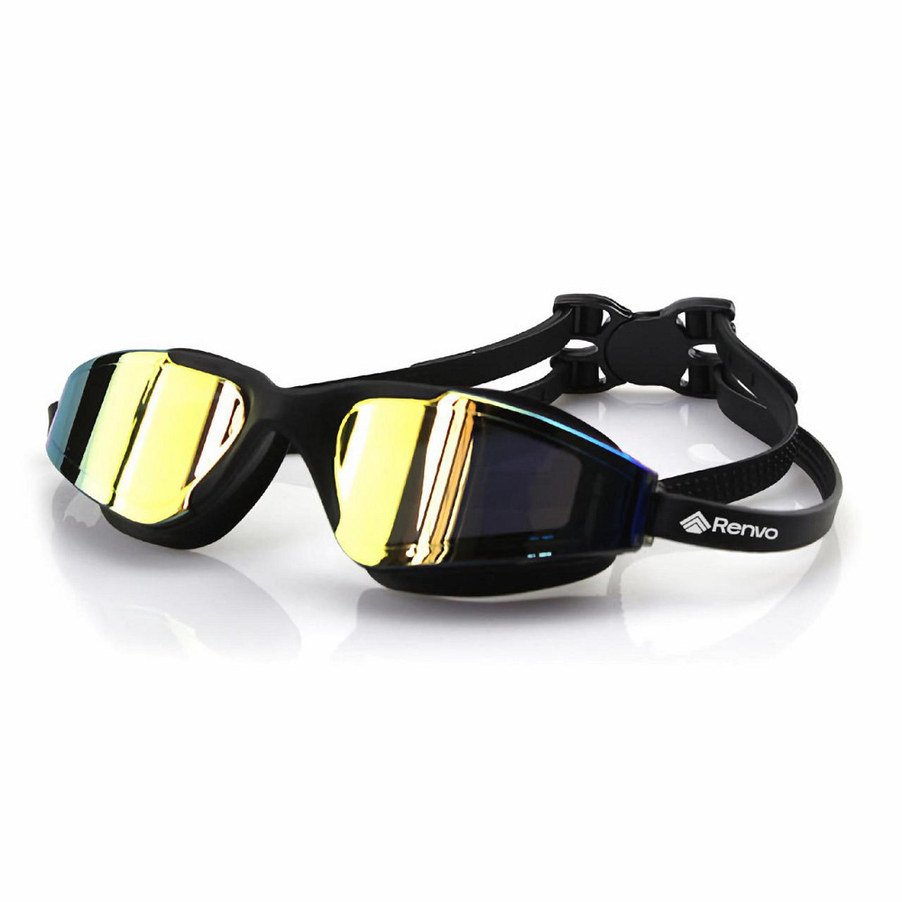 Окуляри для плавання Renvo Anda Pro Уні Anti-fog Чорний OSFM (2SG510-01) Київ - фото 1