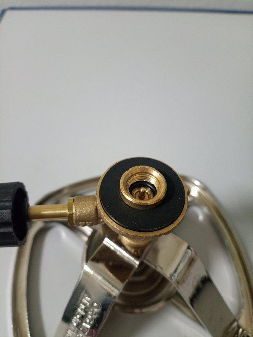 Газовий туристичний примус 16 см на гвинтовий балон 7/16" дюйма. Без балона. Київ - фото 3