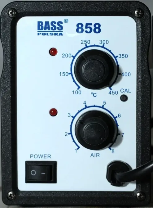 Апарат для зварювання пластику з насадками Bass Polska 4854 Черкаси - фото 7