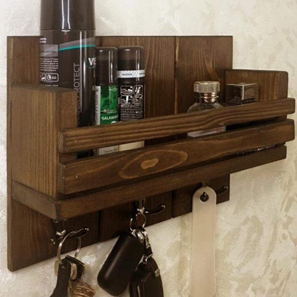 Ключница деревянная 