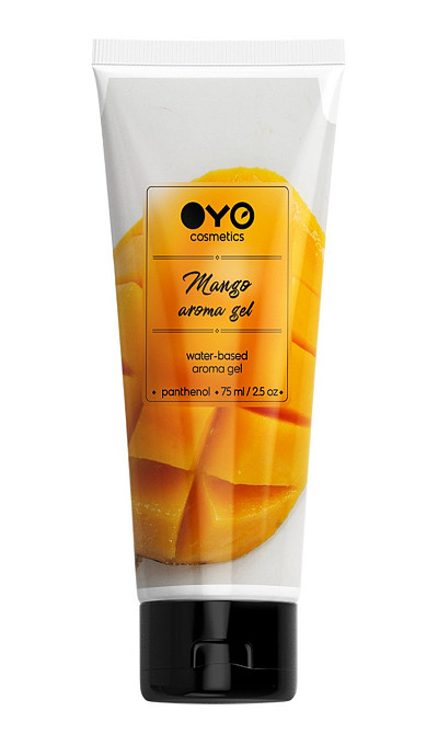 Универсальный ароматизированный увлажняюший гель-лубрикант OYO - Mango aroma gel, 75 ml. Sex Aura Киев - изображение 1