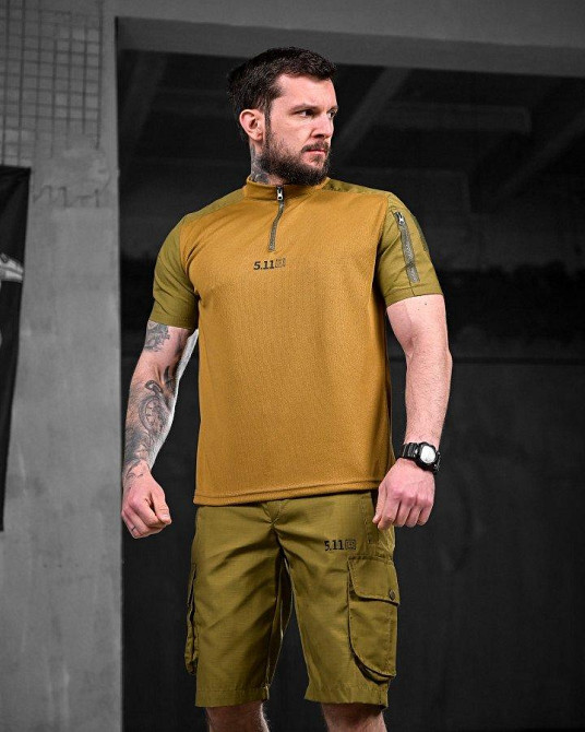 Літній тактичний костюм 5.11 кайот ВТ1164 Одеса - фото 2