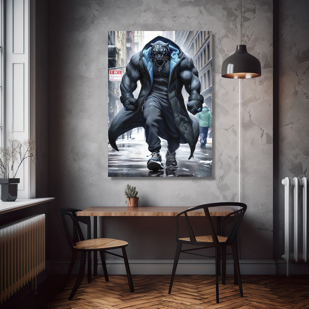 Картина Холсті в спортзал  Пантера  KLM_4 Киев - изображение 2