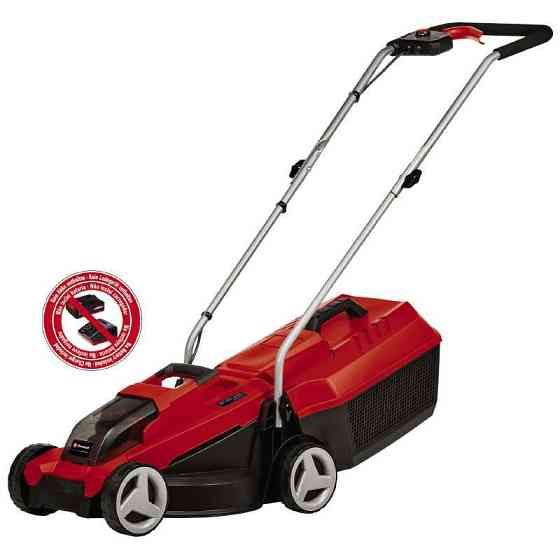 Профессиональная газонокосилка аккумуляторная Einhell GE-CM 18/32 Li-Solo: 18V. 32см ширина Киев