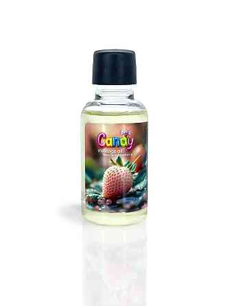 Масло массажное Candy с ароматом Дикая земляника, 50 мл Sex Aura Киев
