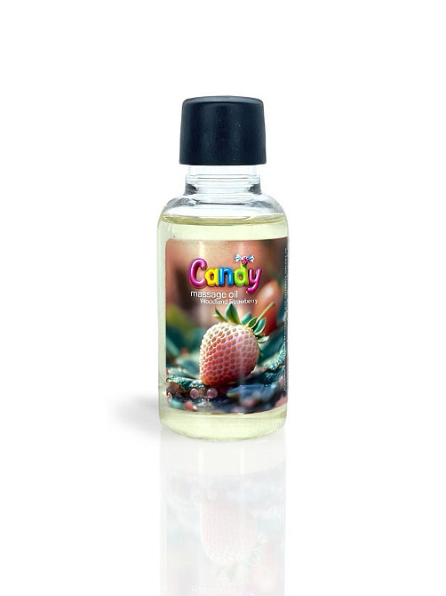 Масло массажное Candy с ароматом Дикая земляника, 50 мл Sex Aura Киев - изображение 1
