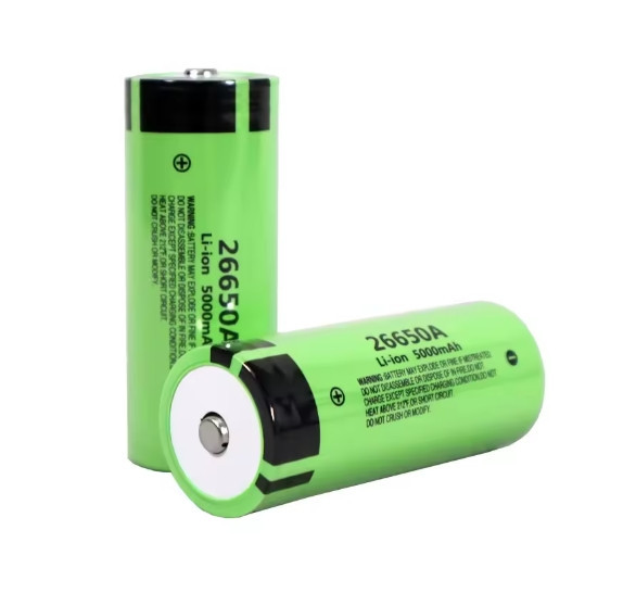 Акумулятор 26650 VariCore Li-ion 5000 mAh 3/7V (26650A) JT 20A високотоковий Зелений Вінниця - фото 4