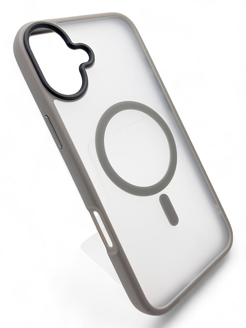 Чохол для Apple iPhone 16 Gray (712092) Сірий Харьков - изображение 2