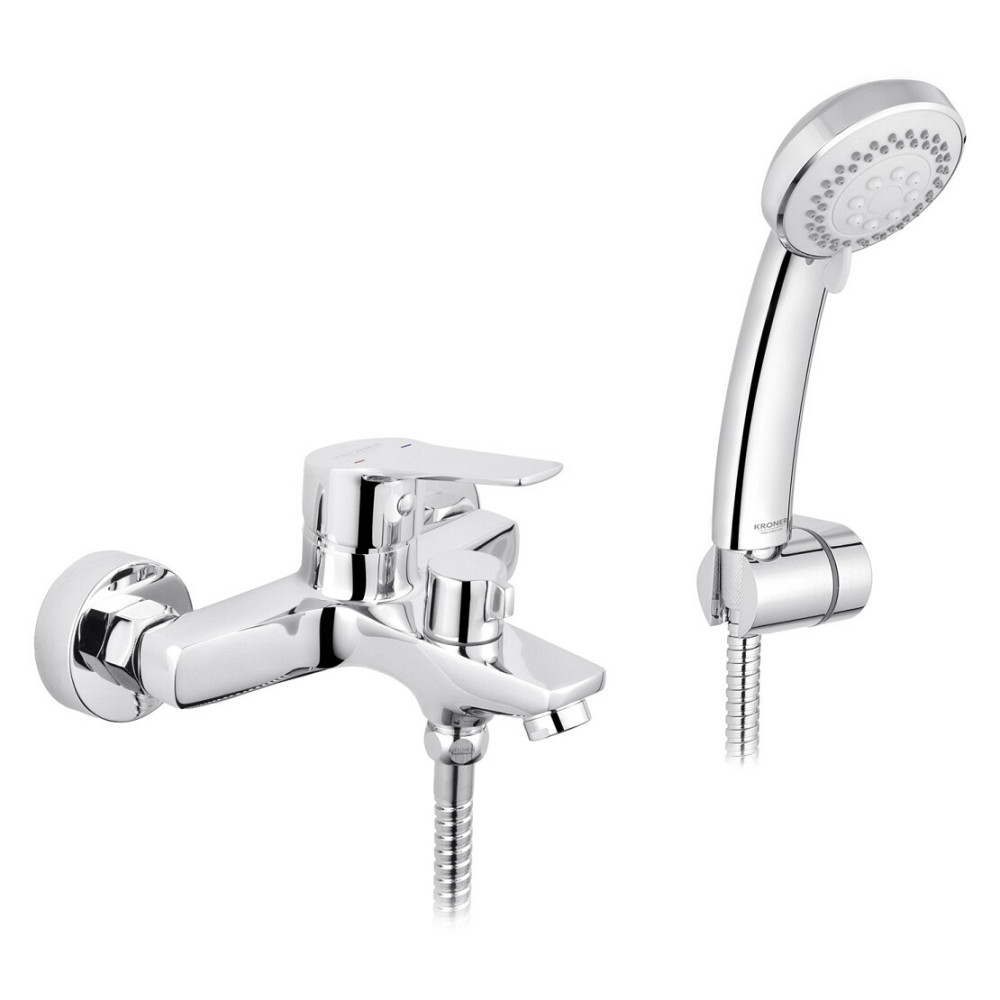 Змішувач для ванни з душовим гарнітуром Kroner KRP Hagen - C060 Київ - фото 9