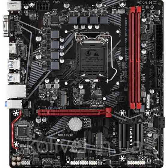 Gigabyte B560M H (1200/B560, 2*DDR4, PCIex16, 4xSATAІІІ, 2xM.2, GLan,7.1ch, mATX) (B560M H) Киев