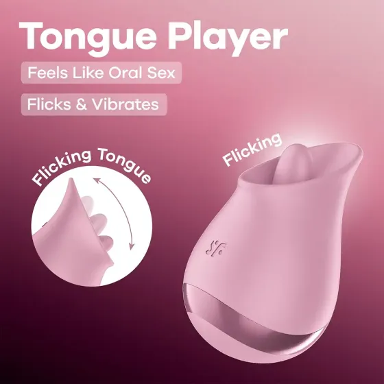 Вібростимулятор для клітора Satisfyer Tongue Player з язичком Львів