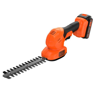Кусторез Black&Decker 18 В, 2Ah, насадки- 20 см/8 мм, 10 см/18 мм, (BCSS18D1) Винница - изображение 1