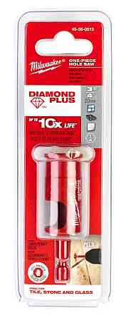 Коронка алмазна Diamond Plus MILWAUKEE, діаметр 20мм (з хвостовиком) Одеса