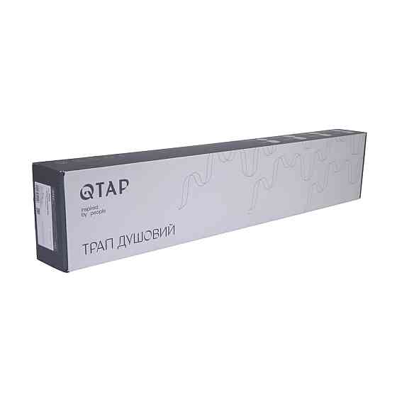 Трап Qtap Dry Tile304-600 лінійний із сухим закривом під плитку 600 мм Київ