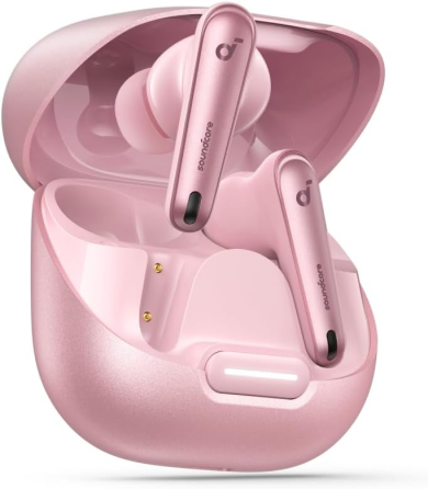 Наушники Anker Soundcore Liberty 4 NC Pastel Pink, ANC 98,5%, LDAC, Bluetooth 5.3, 50 ч, IPX4, беспроводная зарядка Киев