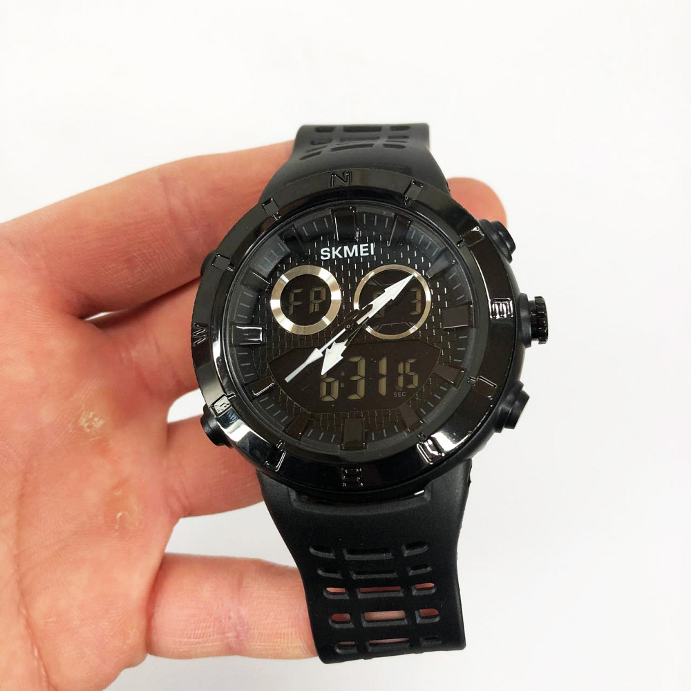 Зручні годинники для занять спортом SKMEI 2014BKBK, Годинники для туризму походів AZ-15 Івано-Франківськ - фото 8