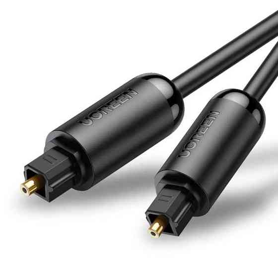 Кабель оптичний UGreen AV122 Toslink-Toslink Optical Audio Cable 70893 (Чорний, 3м) Николаев