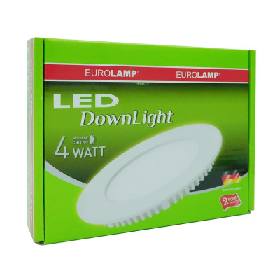 Світильник Eurolamp Downlight 4W 4000K (LED-DLR-4/4) Вінниця - фото 2