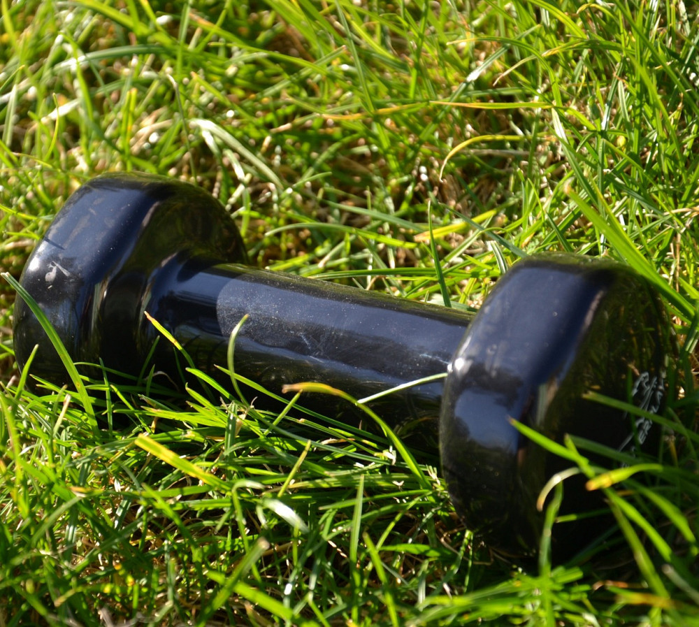 Гантелі вінілові PowerPlay 2 * 1,5 кг. PP_4121 Чорні (2шт. - пара) + Резинка для фітнесу 7,5кг Каменское - изображение 10