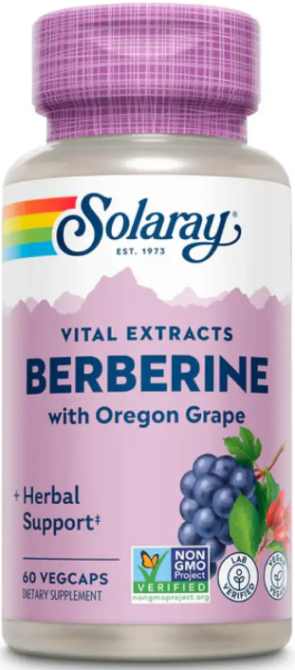 Берберин Solaray Berberine Root Extract  60 вег капс Киев - изображение 1